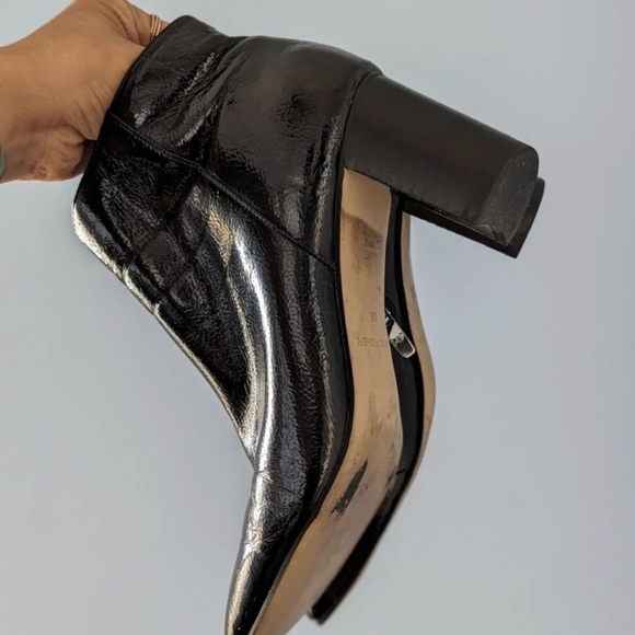 Marc Fisher Leather zip up booties - Picture 9 of 10